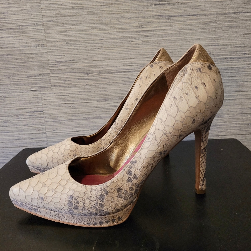 Sam Edelman Snakeskin Celia heels